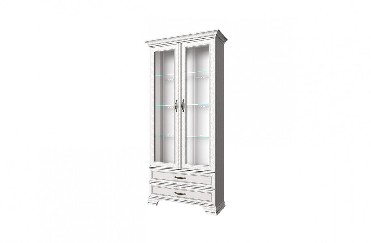 TIFFANY Шкаф с витриной 2V2S TIFFANY Шкаф с витриной 2V2S