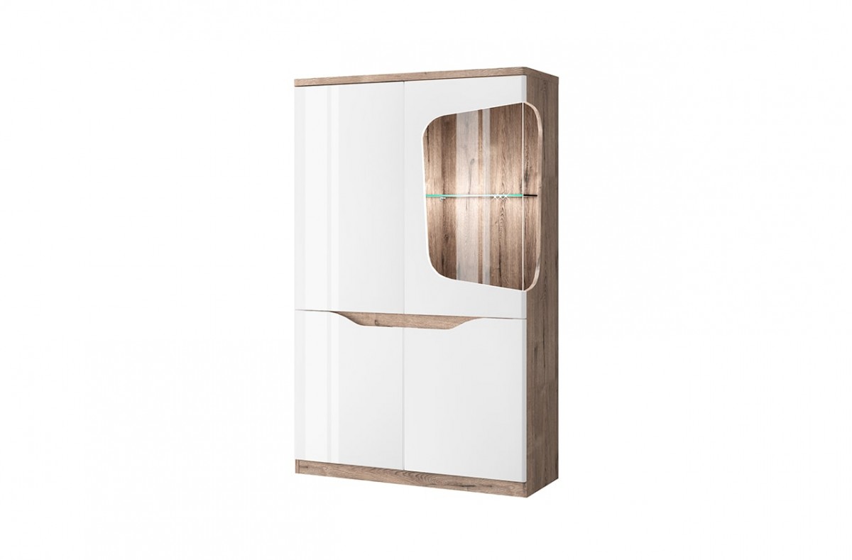 EVORA, Шкаф с витриной 1V3D P EVORA, Шкаф с витриной 1V3D P