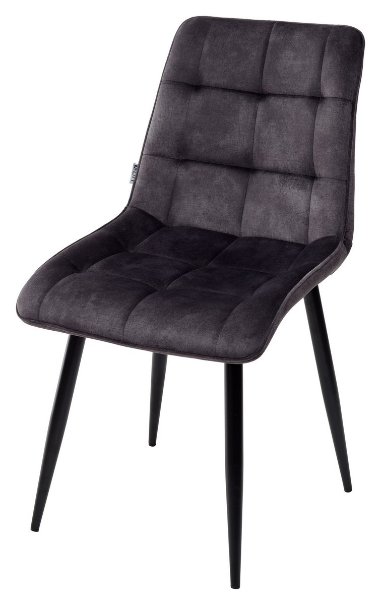Стул CHIC PK6015-01 (VBP201) античный графит, велюр
