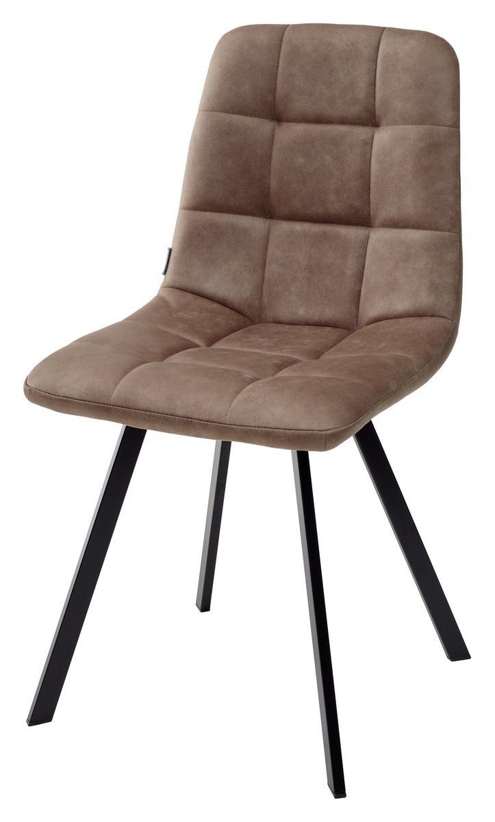 Стул CHILLI SQUARE MF-06 теплый серый, ткань микрофибра