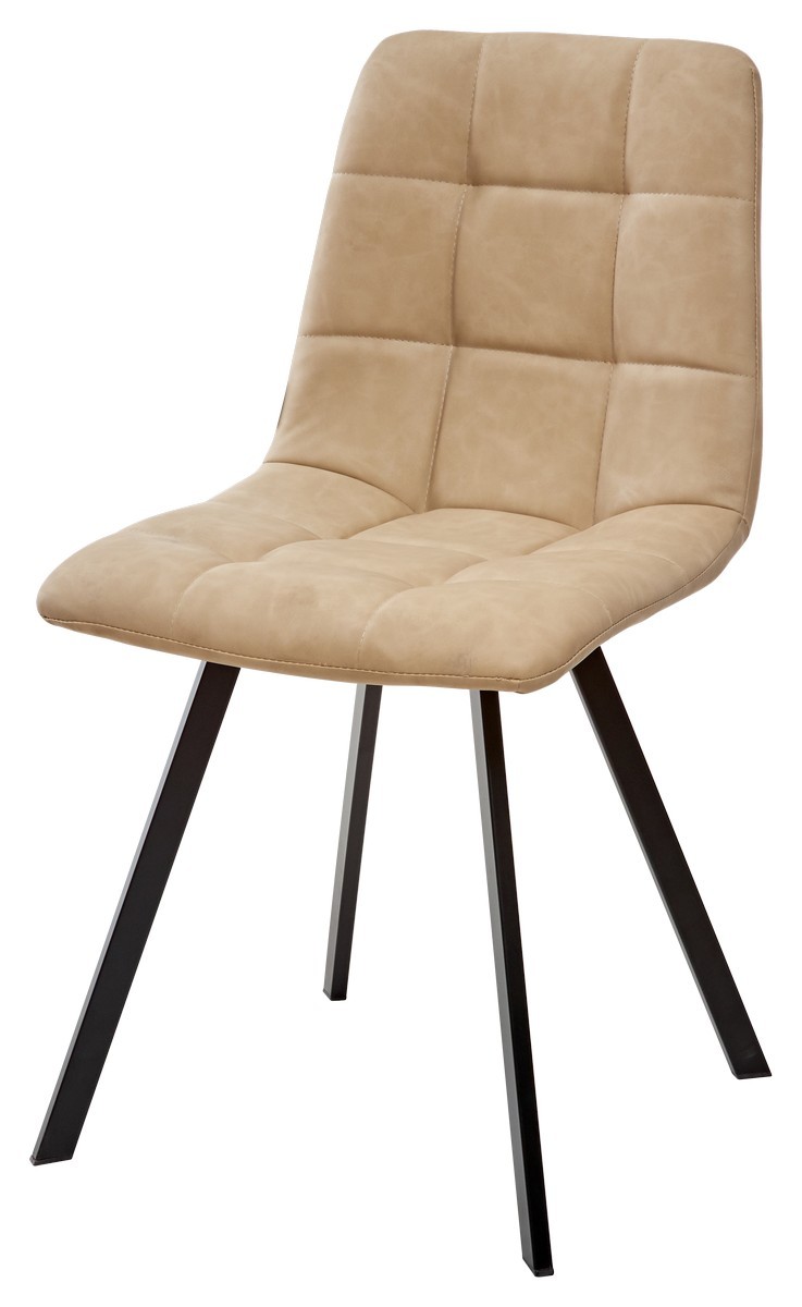 Стул CHILLI SQUARE RU-16 бежевый винтаж, PU