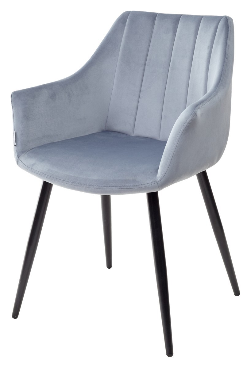 Стул BELINDA BLUVEL-06 BLUE, велюр