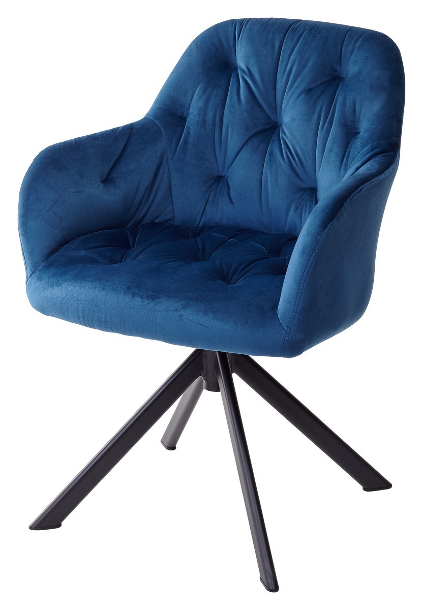 Стул CROCUS ASH BLUE поворот. 360 град.
