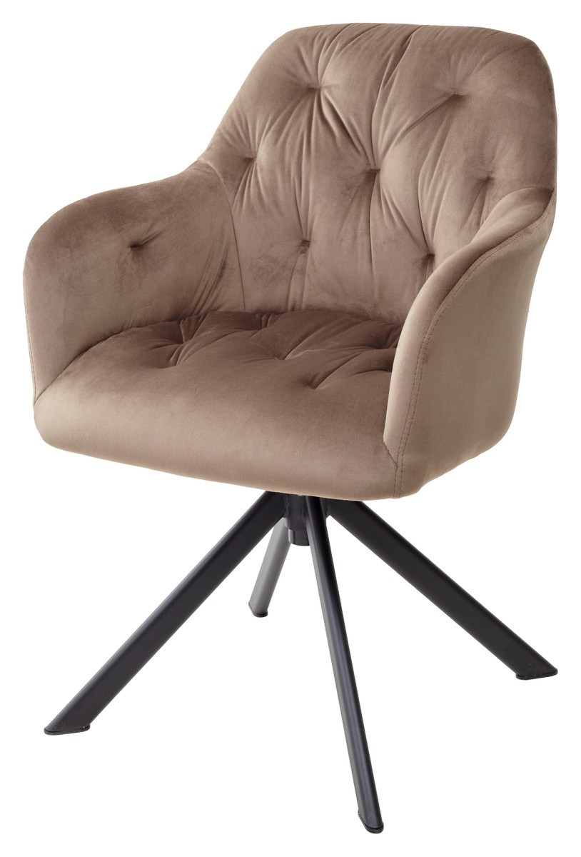 Стул CROCUS LIGHT COFFEE поворот. 360 град.