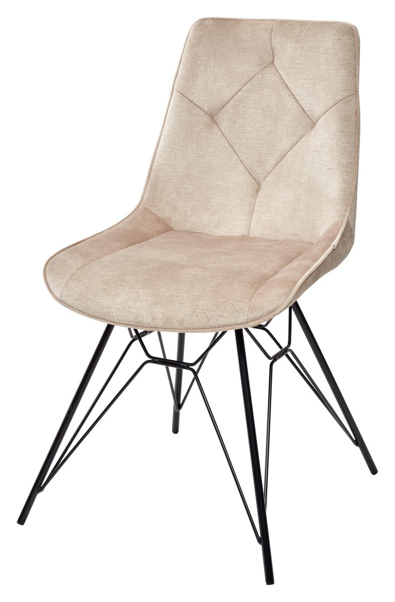Стул MARBELLA PK6015-10 (VBP210) античный бежевый, велюр