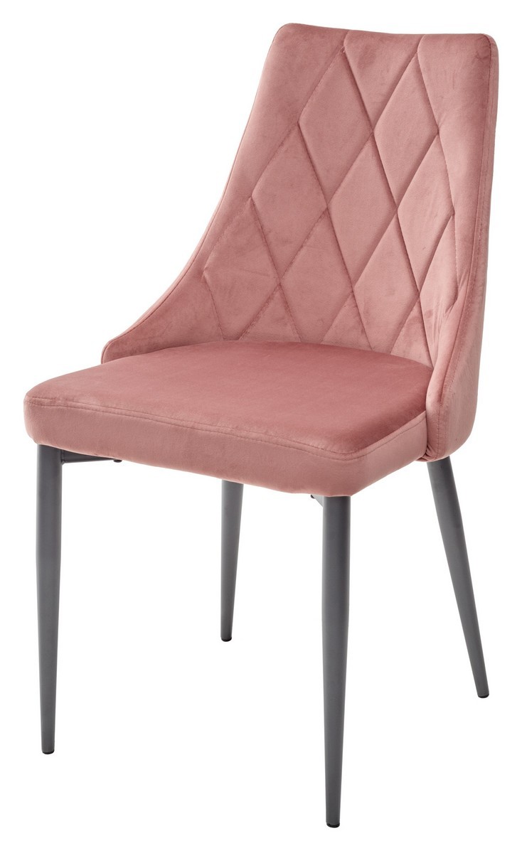 Стул NEPAL BLUVEL-52 PINK, велюр