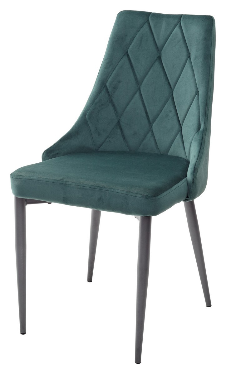 Стул NEPAL BLUVEL-78 GREEN, велюр