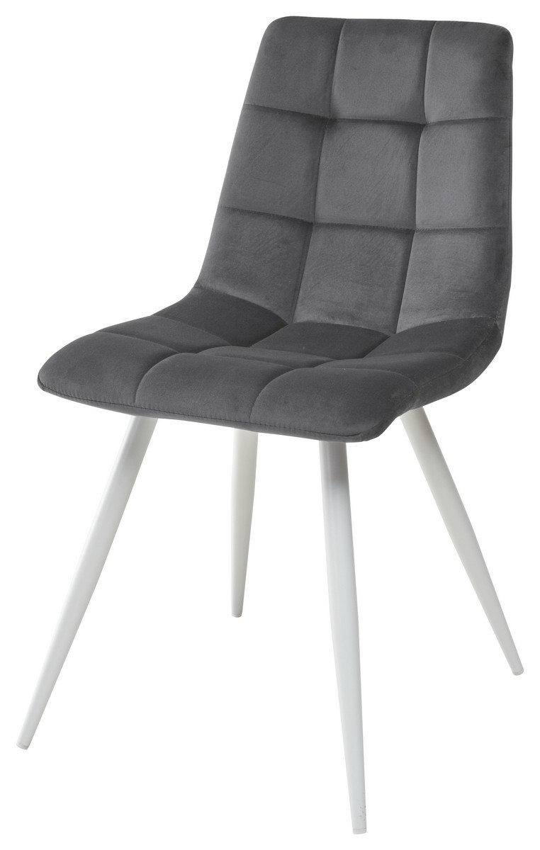 Стул TERAMO UF910-02 LIGHT GREY, велюр