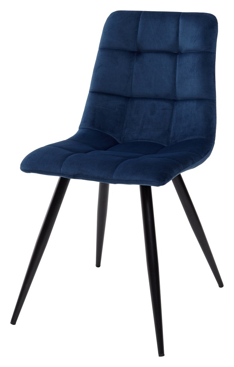 Стул TERAMO UF910-18 NAVY BLUE, велюр