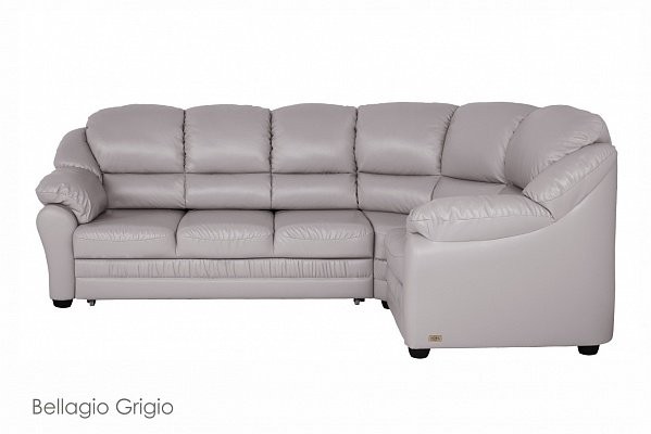 Диван Берг с тумбой Bellagio Grigio