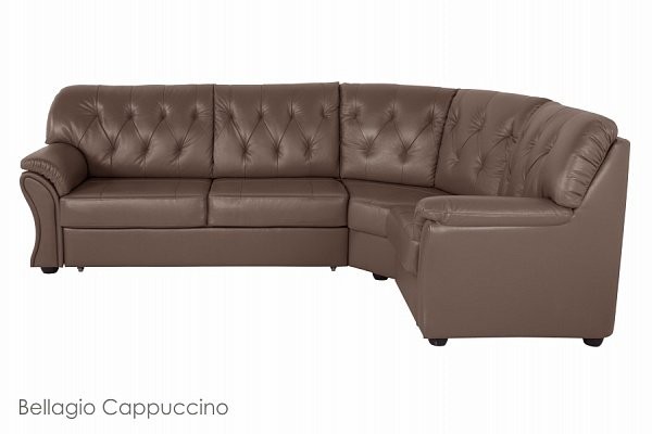 Диван Ванкувер с тумбой Bellagio Cappuccino