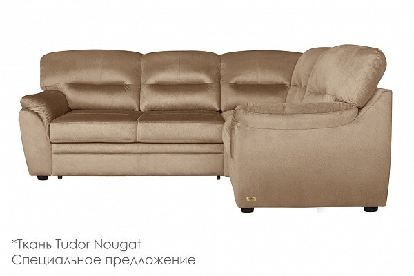Диван Атлантик с тумбой Tudor Nougat