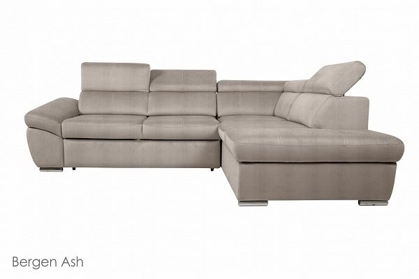 Диван Капри с канапе 285 Bergen Ash