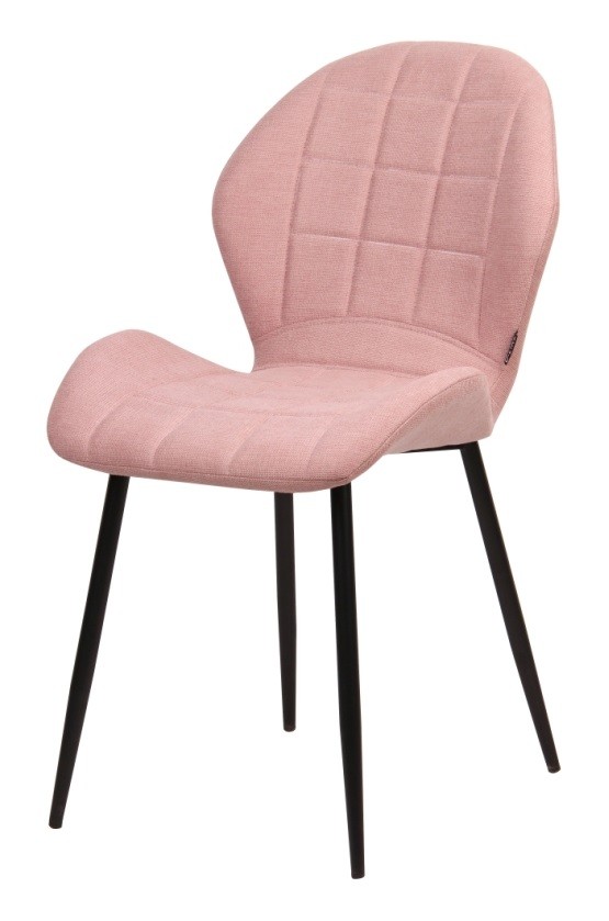 Стул FLOWER PK-07 розовый, ткань микрофибра