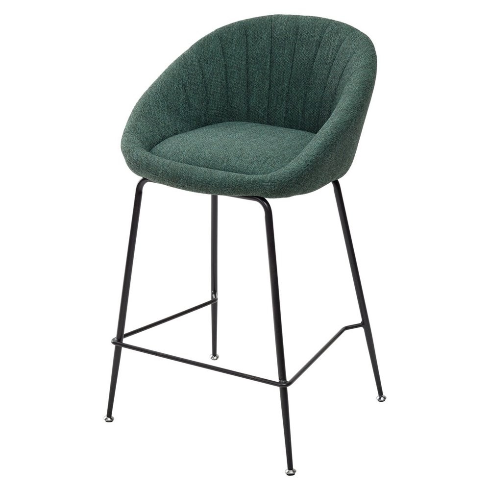 Барный стул ATLAS 9105-17 изумруд  (H=65cm)