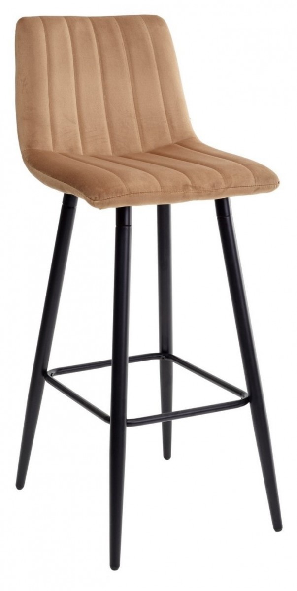 Барный стул DERRY G108-72 тоффи, велюр