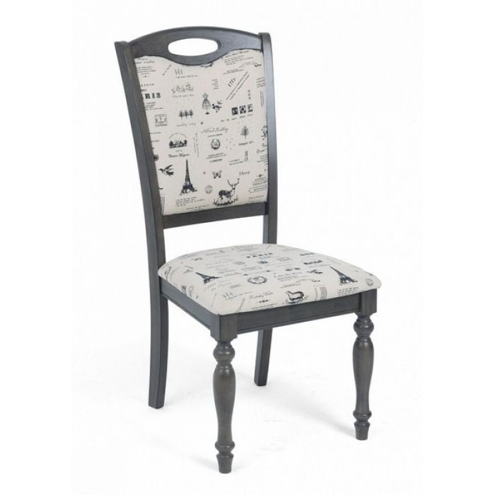 Стул LT C17443 DARK GREY #G521/ FABRIC FB62 PARIS
