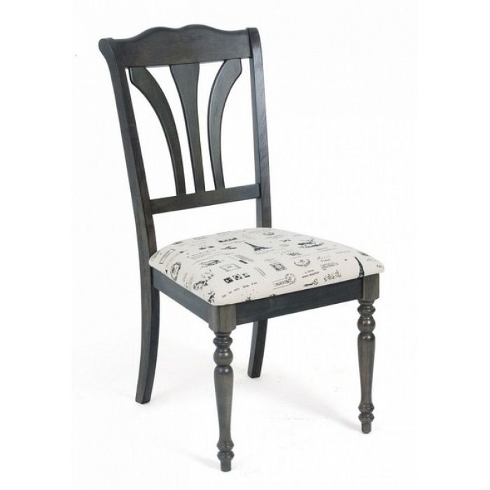 Стул LT C17455 DARK GREY #G521/ FABRIC FB62 PARIS
